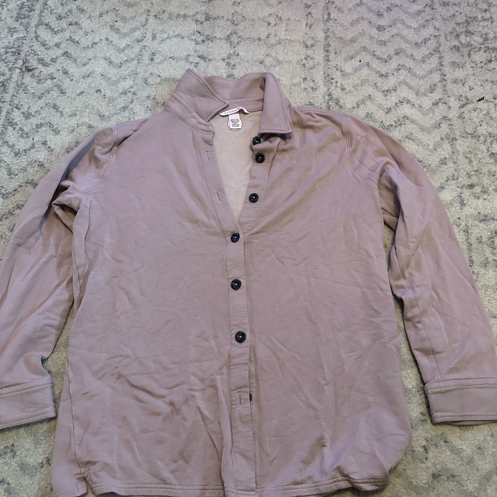 Victoria's Secret Mauve Fleece Jacket